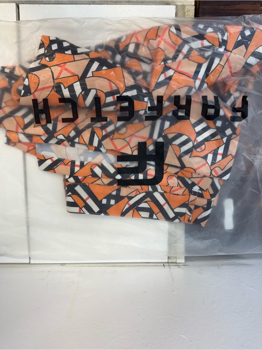 Burberry Mens multicolour Polyester designer shorts (1:1 Defect stitching) NWOT image 8